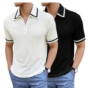 GRECIILOOKS Men's Polycotton Regular Fit Stylish Half Sleeve Casual T-Shirt Plain & Trendy (Available in Plus Size and Combo Pack of 2)