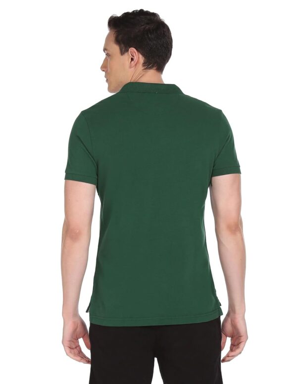 U.S. POLO ASSN. Men's Cotton Slim Fit Solid Crest Logo Polo Shirt - Image 6