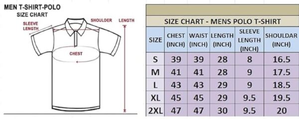 Lymio Polo T Shirt for Men || Men Casual T-Shirt || Available in Combo Packs (Polo 22-25) - Image 5