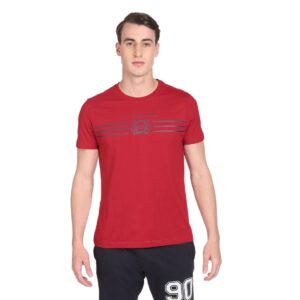 U.S. POLO ASSN. Men's Cotton Regular Fit Crew Neck Brand Print T-Shirt