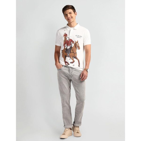 U.S. POLO ASSN. Men's Fitted Polo Shirt - Image 3