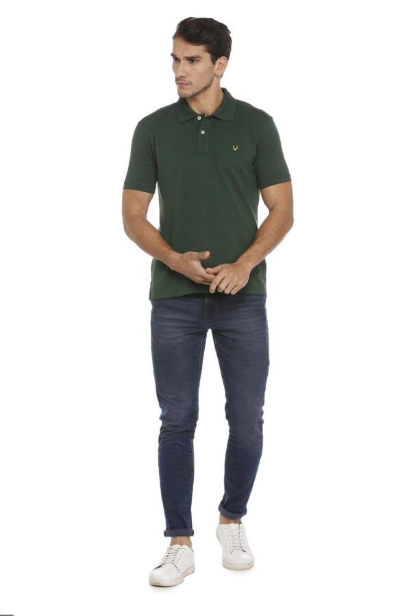 Allen Solly Men's Cotton Regular Fit Polo T-Shirt - Image 5
