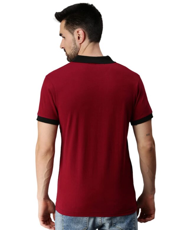 Veirdo Mens Polo Formal Classic Fit T Shirts for Men, Half Sleeves Polo Tshirt, Stylish, Cotton T Shirts - Image 5