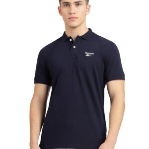 Reebok Men's Foundation Polo Shirt - Everyday Smart Casual Polo T-Shirt
