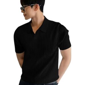 Leriya Fashion Men's Cotton Regular Fit Polo T-Shirt – Plain & Comfortable (Available in Plus Size and Combo Pack of 2)