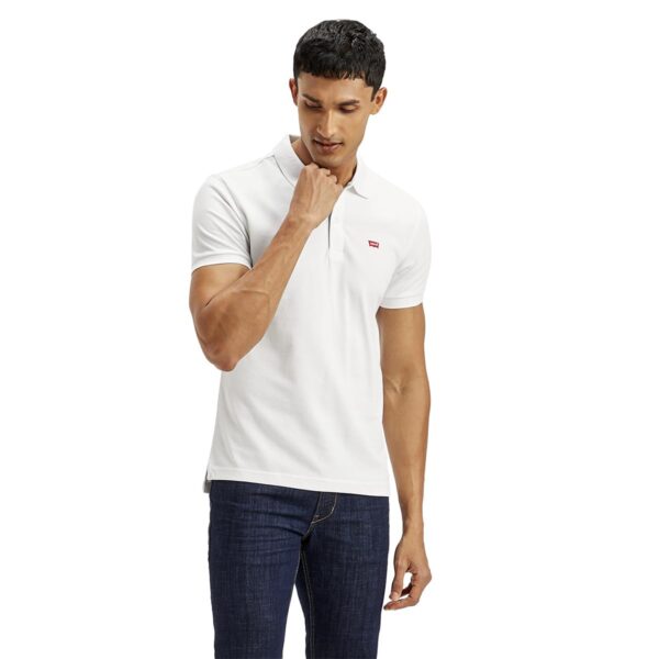 Levi's Men's Solid Slim Fit Polo Shirt - Image 4