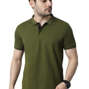 Wear Your Opinion Men's Premium Pique Cotton Polo Collar Neck T-Shirt
