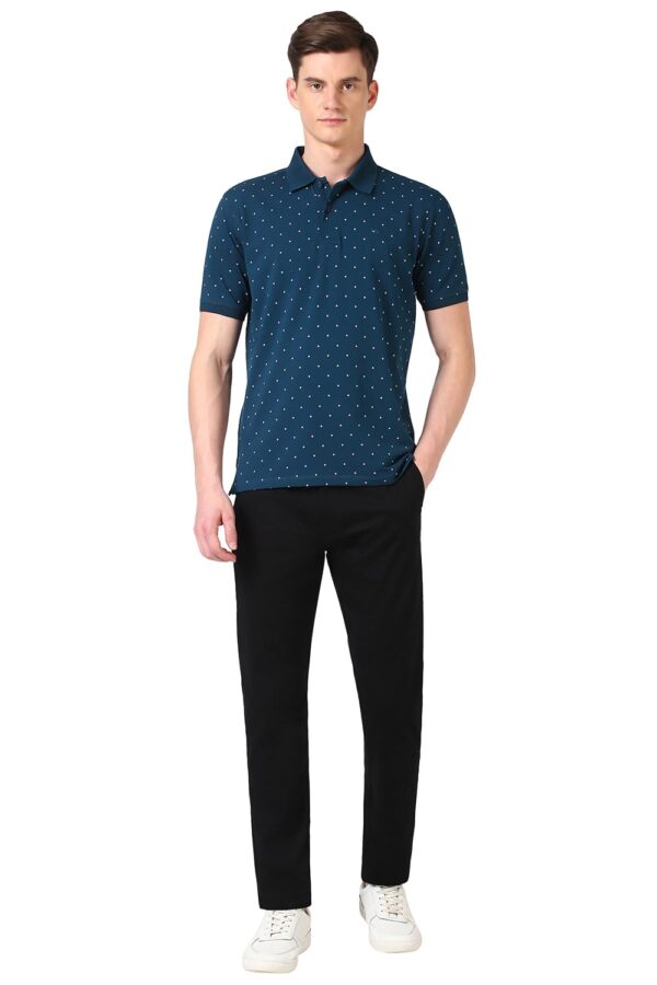Peter England Men's Cotton Regular Fit Polo T-Shirt - Image 5
