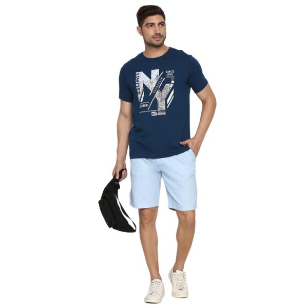 Van Heusen Men's Cotton Regular Fit T-Shirt - Image 4