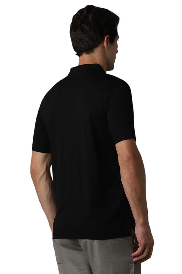 Louis Philippe Men's Cotton Regular Fit Solid with Softer Finish Better Lusture & Durable T-Shirt - Image 3