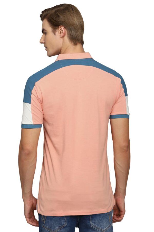 Louis Philippe Men's Cotton Slim Fit Polo T-Shirt with Fastness - Image 3