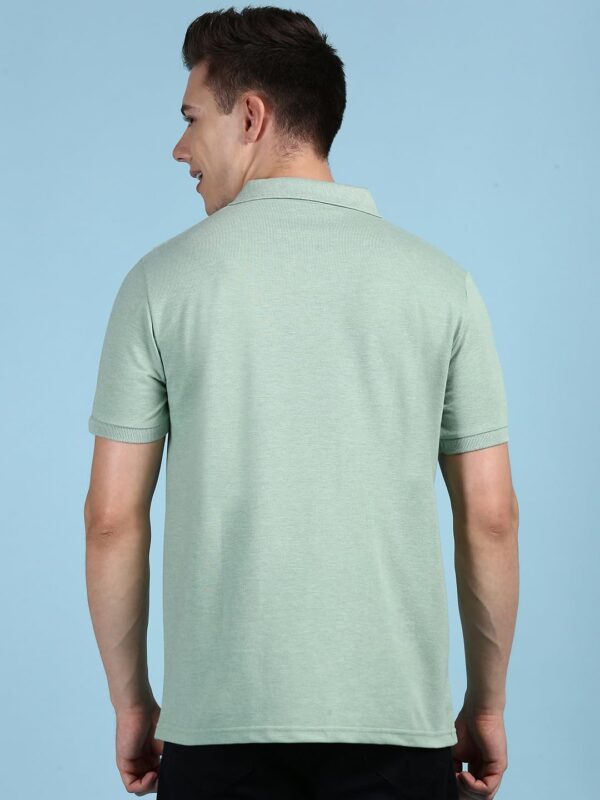 Lux Cozi Men's Cotton Regular Fit Polo T-Shirt - Image 3