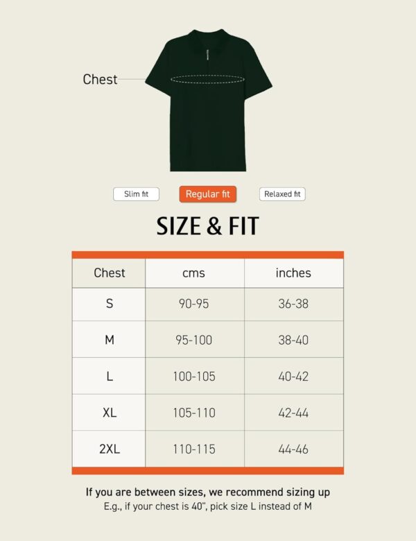 DAMENSCH Constant Men's All-Degree Thermoregulating Pique Contrast Neck Polo T-Shirt - Image 7
