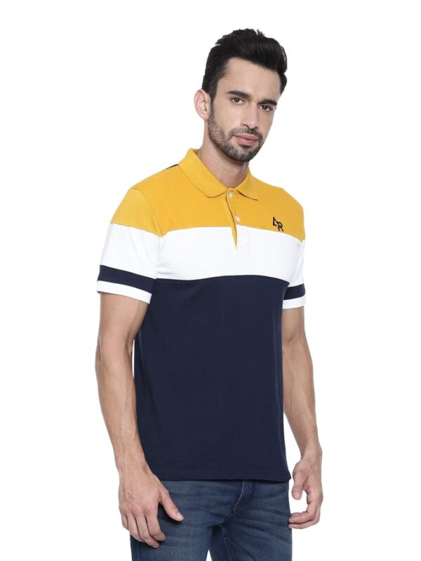 ADRO Men's 100% Cotton Regular Fit Polo T-Shirt - Image 4