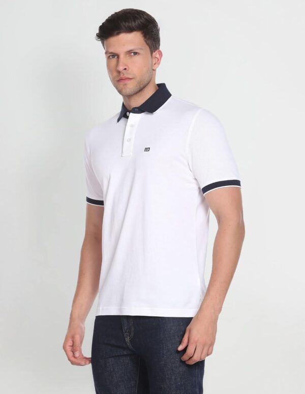 Arrow Men's Cotton Regular Fit Polo T-Shirt - Image 5