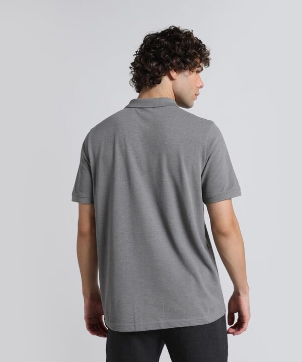 Puma Men Pure Cotton Solid Regular Fit T-Shirt - Image 4