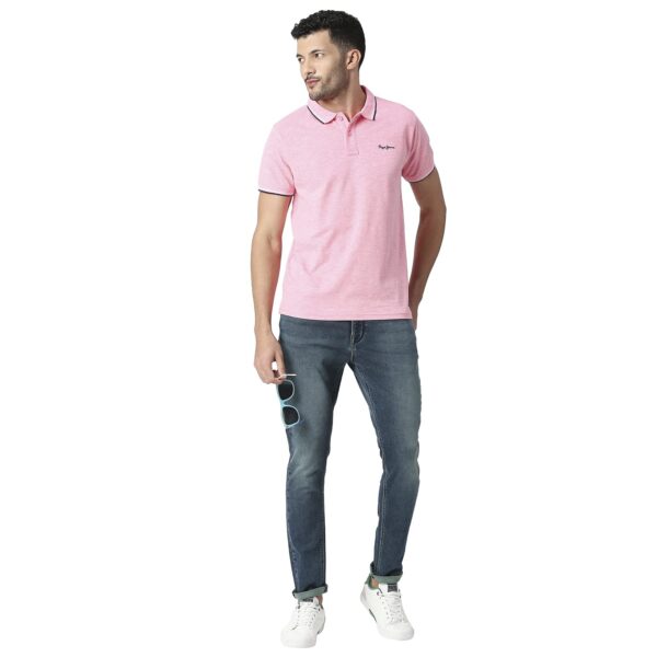 Pepe Jeans Men Cotton Regular Fit T-Shirt - Image 4