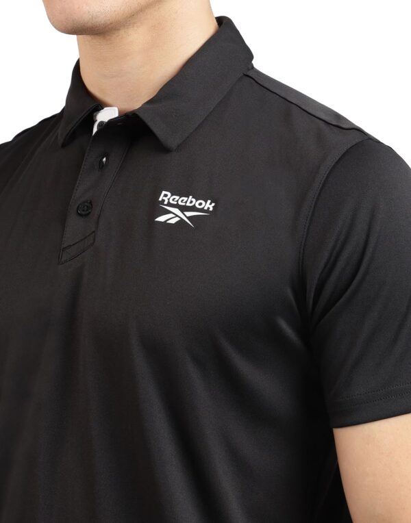 Reebok Men's RBK Vector Polo Shirt - Sporty Everyday Short Sleeve Polo - Image 5