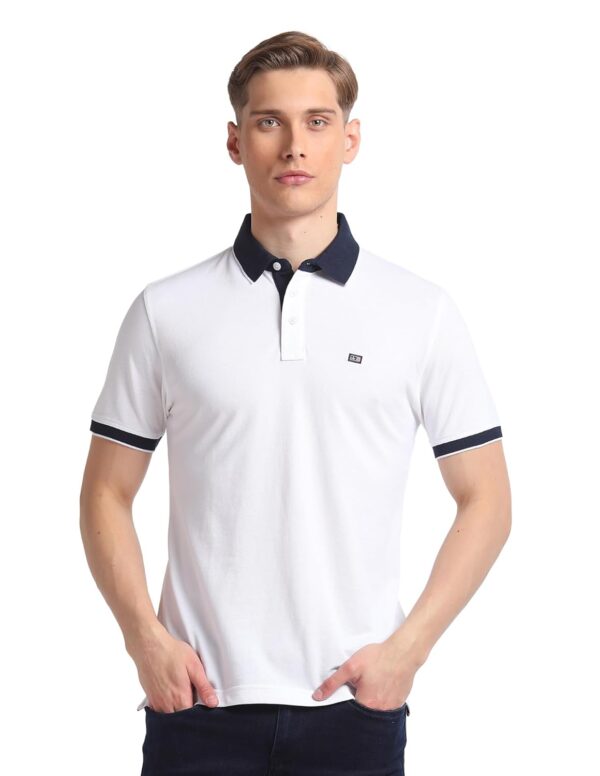 Arrow Men's Cotton Regular Fit Polo T-Shirt