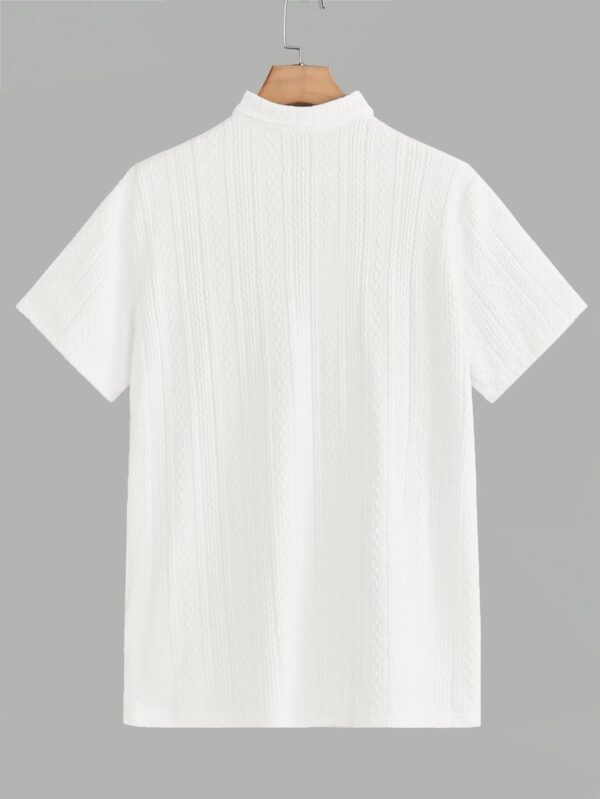 TAGDO Men's Jacquard Chain Polo Shirt (2020) - Image 4