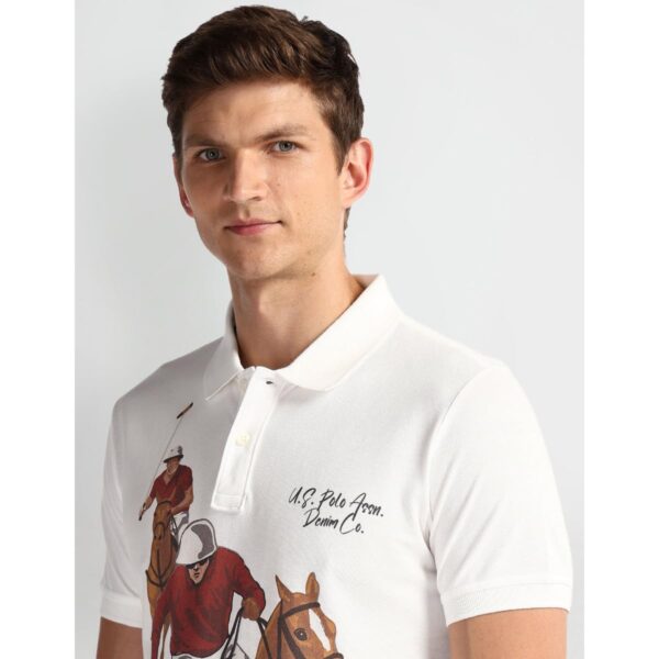 U.S. POLO ASSN. Men's Fitted Polo Shirt - Image 6