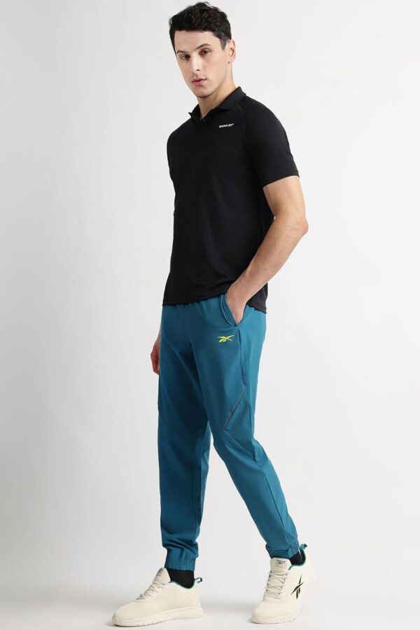 Reebok Men's Workout Raglan Polo Shirt - Performance Polo for Training & Casual Wear - Image 4