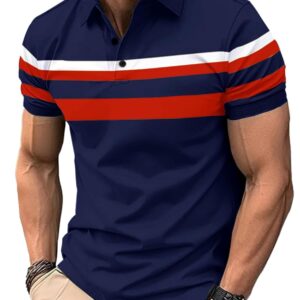 AUSK Men Polo Tshirt with Half Sleeve Regular Fit