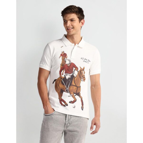 U.S. POLO ASSN. Men's Fitted Polo Shirt - Image 7
