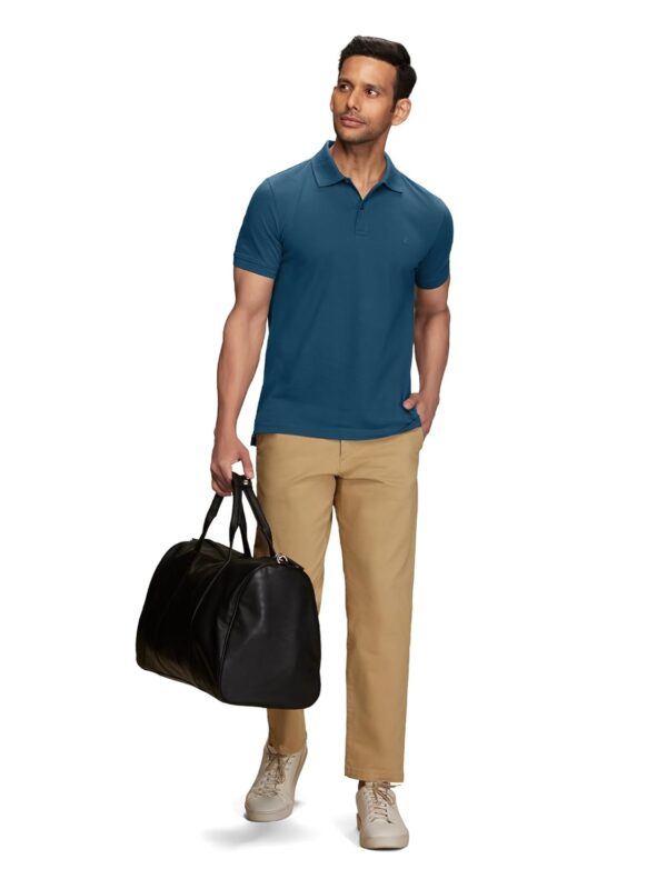 XYXX Men's Nova 100% Combed Cotton Regular Fit Polo T-Shirt - Image 6
