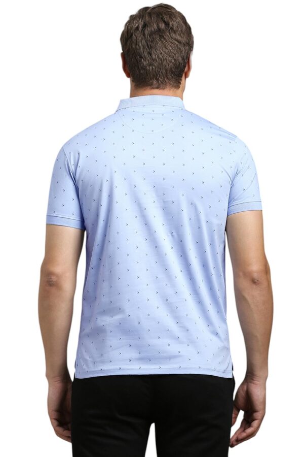 Louis Philippe Men's Cotton Regular Fit Polo T-Shirt - Image 3
