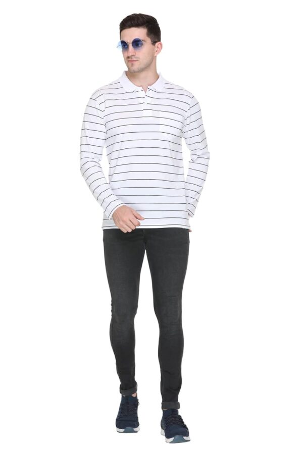 GODFREY Cotton Polo T Shirts for Men with Pocket - Image 7
