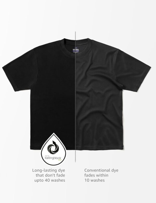 Symbol Premium Men's Super Soft Cotton Oversized T-Shirt - Image 2