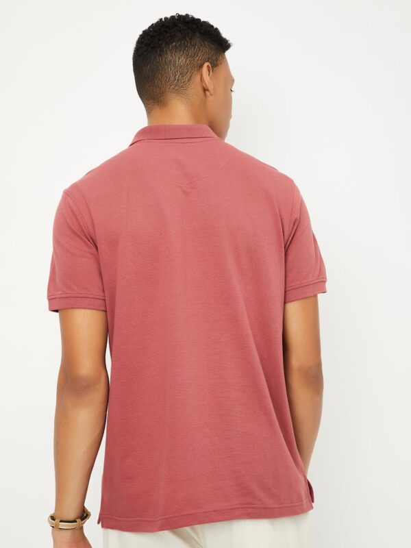 Max Men's Cotton Solid Regular Fit T-Shirt - Image 5