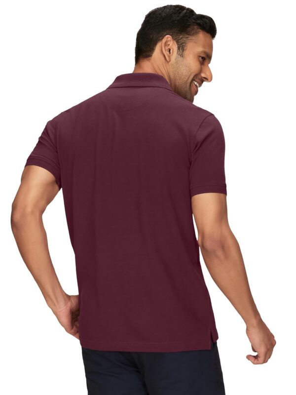 XYXX Men's Nova 100% Combed Cotton Regular Fit Polo T-Shirt - Image 2