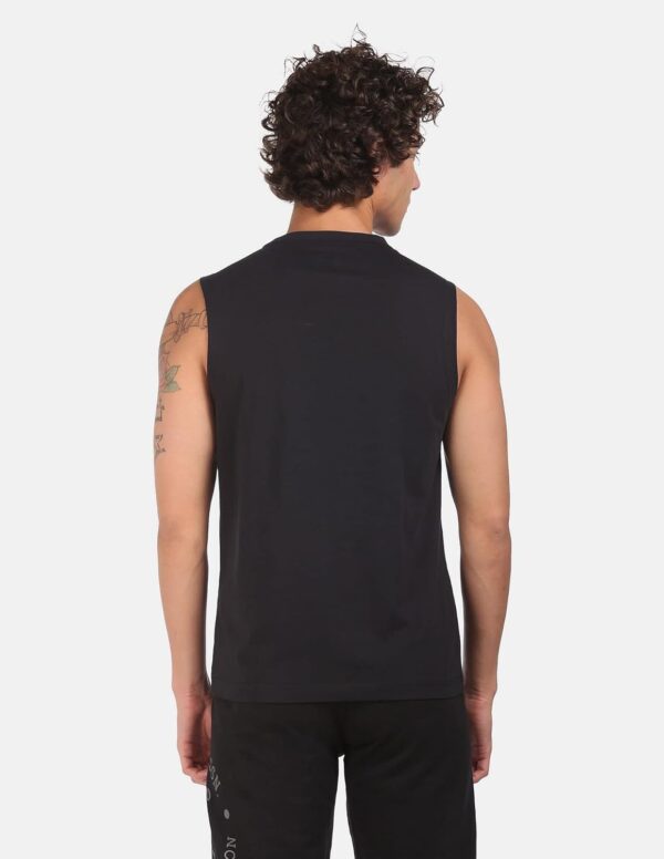 U.S. POLO ASSN. Men Crew Neck Brand Print IYAE Fashion Vest - Pack of 1 - Image 4