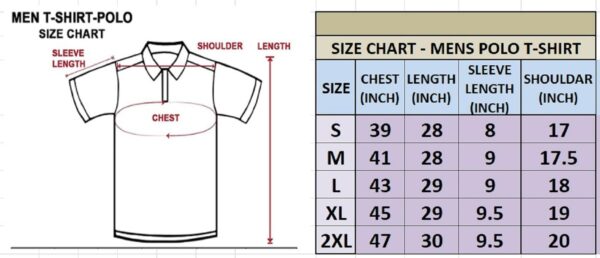 Lymio Men T-Shirt || T-Shirt for Men || Polo T Shirt (Polo-63-66) - Image 5