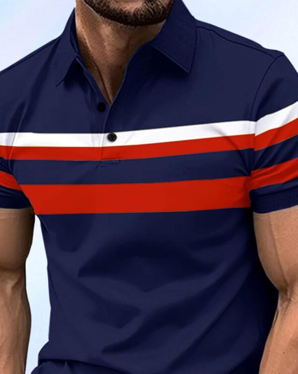 AUSK Men Polo Tshirt with Half Sleeve Regular Fit - Image 4