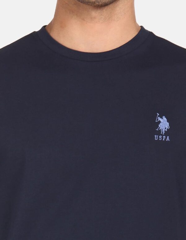 U.S. Polo Assn Mens Crew Neck Embroidered Logo I633 Lounge T-Shirt - Pack of 1 - Image 6