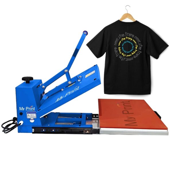 My Print | Automatic Open with Slider | Heat Press Machine 16x24 | Heavy Duty | Multi Purpose Use | DTF Printing |Sublimation Printing | Vinyl Printing | Screen Printing | Fusing Machine (Drawer 16x24 HEAT PRESS) - Image 3