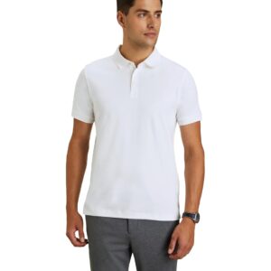 Symbol Premium Men's Solid Super Soft Classic Polo T-Shirt: Regular Fit