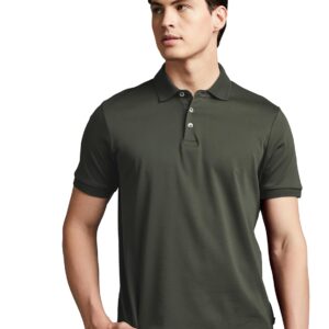 Symbol Premium Men's Solid Super Soft Classic Polo T-Shirt: Regular Fit