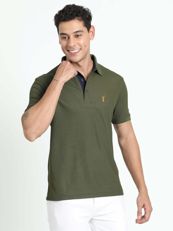 STELLERS Men's Premium Polo T-Shirt |Feather Touch Feel |Regular Fit| Odour Resistant| Anti-Static| Wrinkle Free | Quick Dry | Stretchable | Lightweight | Sweat-Proof - Image 2