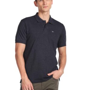 Arrow Men Cotton Solid Regular Fit Polo T-Shirt
