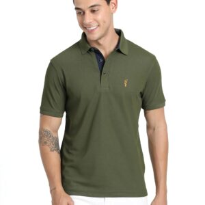 STELLERS Men's Premium Polo T-Shirt |Feather Touch Feel |Regular Fit| Odour Resistant| Anti-Static| Wrinkle Free | Quick Dry | Stretchable | Lightweight | Sweat-Proof