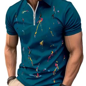 AUSK Polo T Shirts for Mens || Printed Men T-Shirt Polo