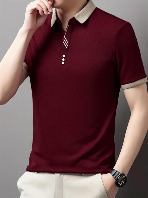 Lymio Men T-Shirt || T-Shirt for Men || Polo T Shirt (Polo-55-58) - Image 2