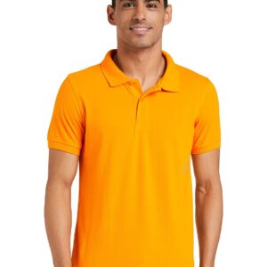 Amazon Brand - Symbol Men's Solid Cotton Rich Polo T Shirt | Collar Tshirts | Half Sleeves | Plain-Regular Fit