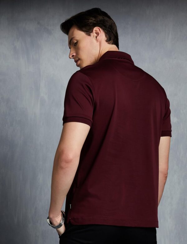 Symbol Premium Men's Solid Super Soft Classic Polo T-Shirt: Regular Fit - Image 2