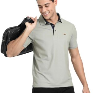 STELLERS Men's Premium Polo T-Shirt Wrinkle Free Quick Dry Soft and Feather Touch Feel Regular Fit