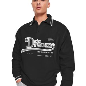 Jump Cuts || Mens || Printed || Polo Neck || Full Sleeve || Oversized Fit || Cotton Blend || Polo T-Shirt